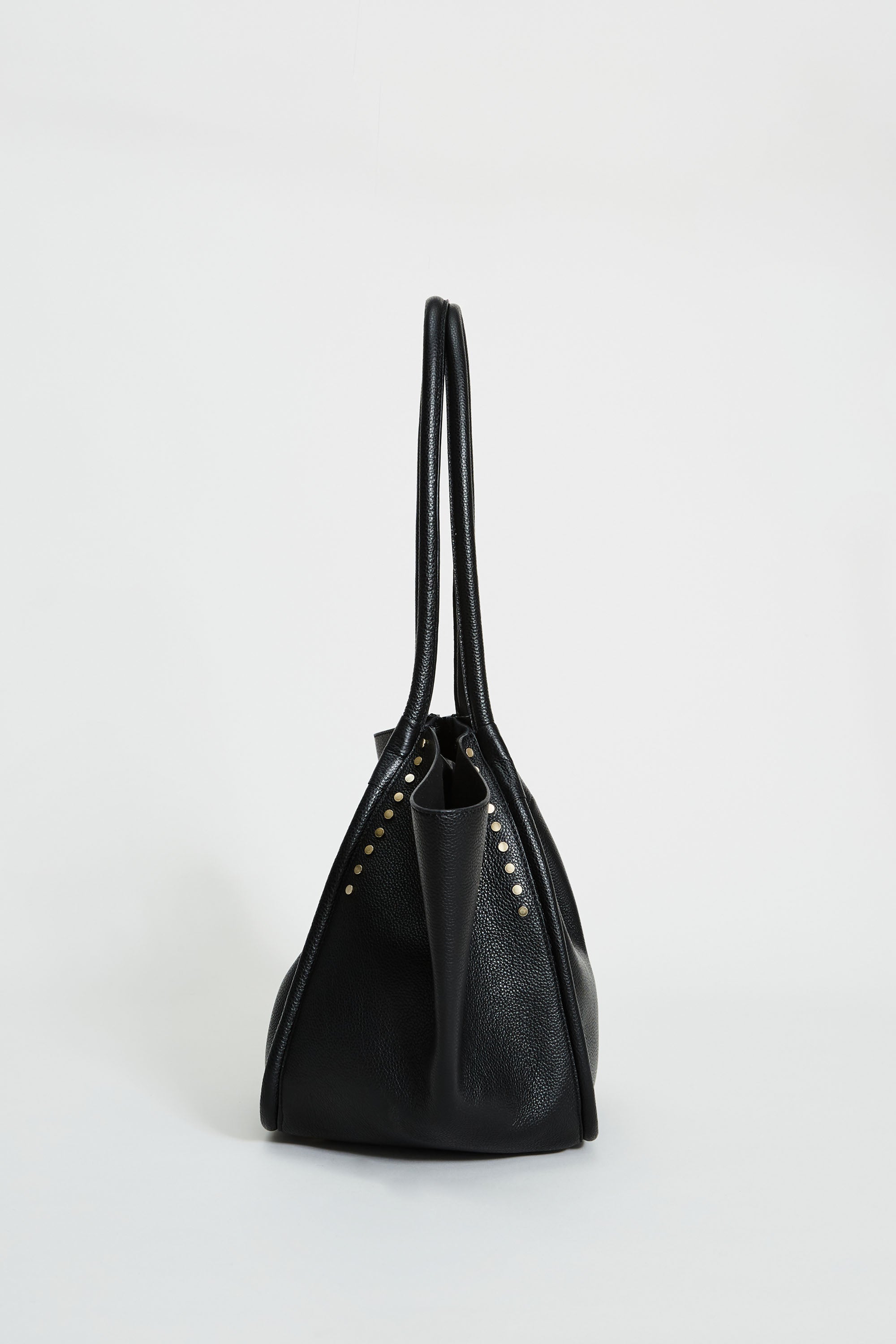 Leather Stud Tote
