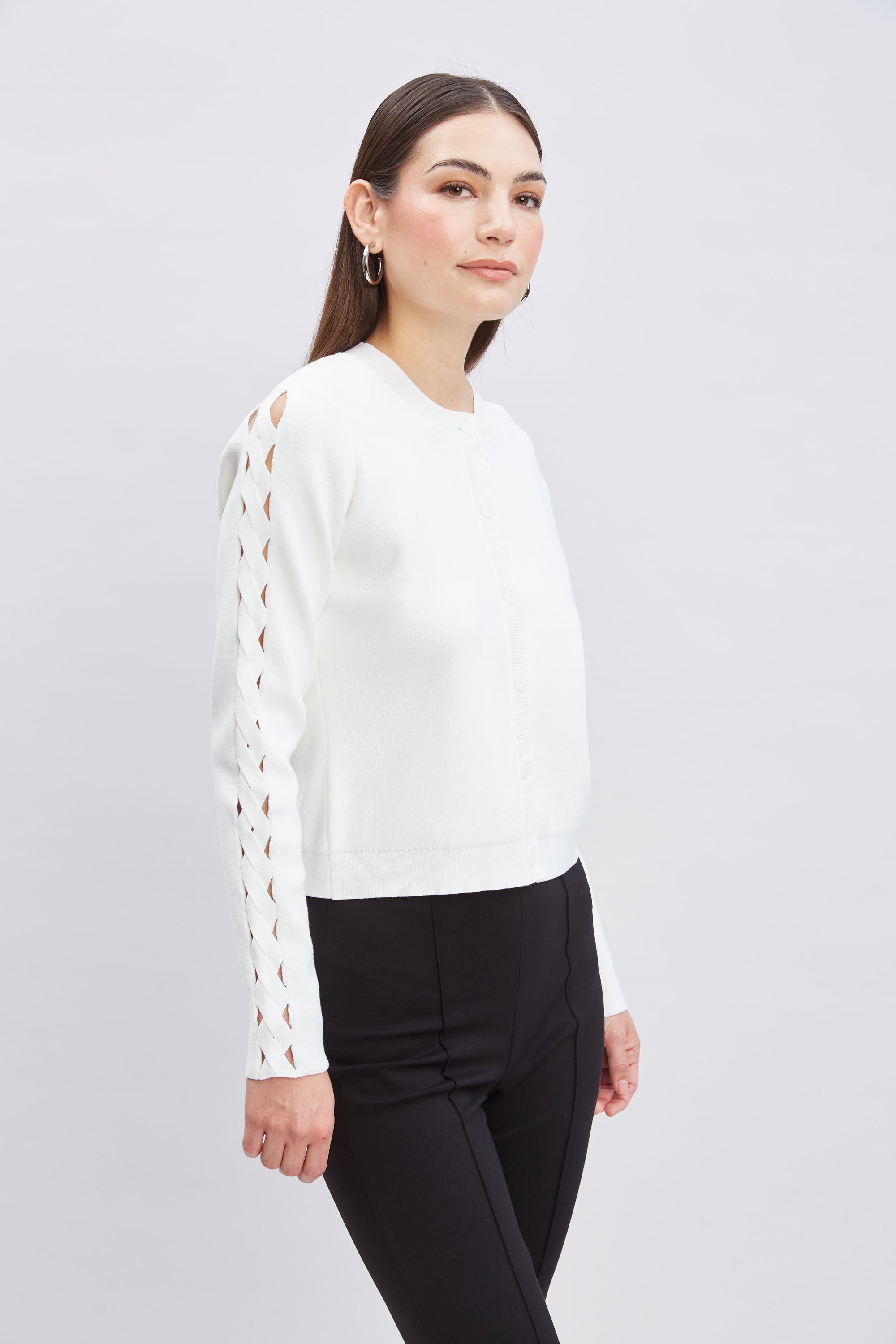 Cut Out Cardigan