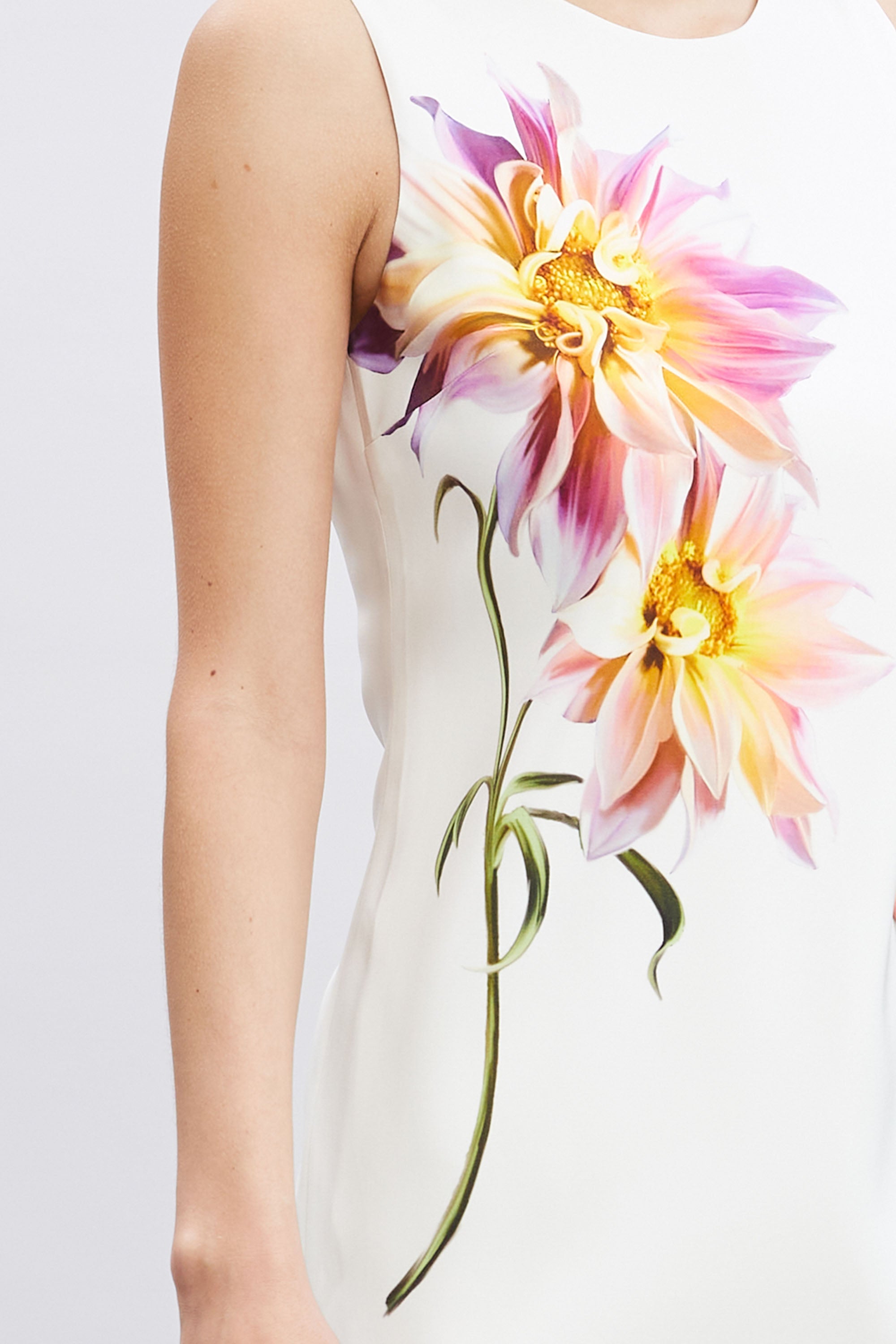 Dahlia Floral Shift Dress