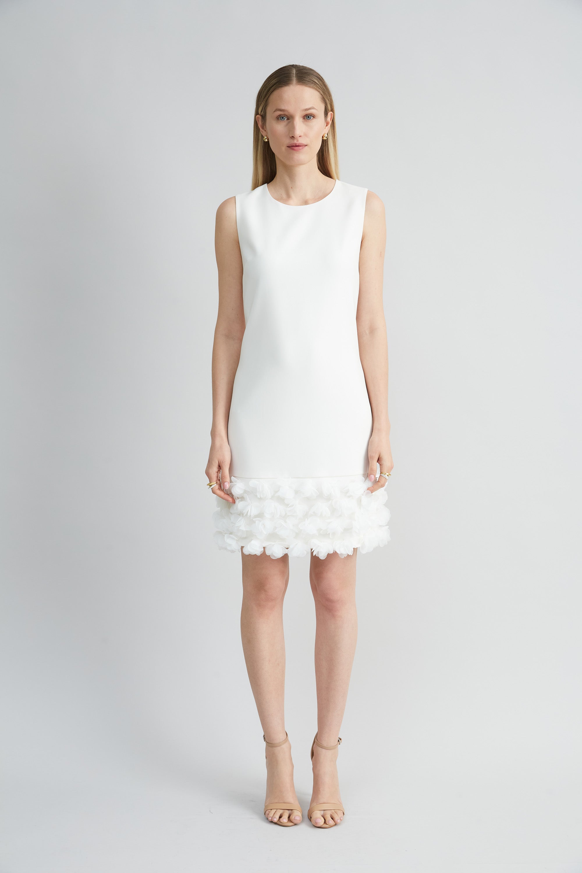Floral Hem Shift Dress
