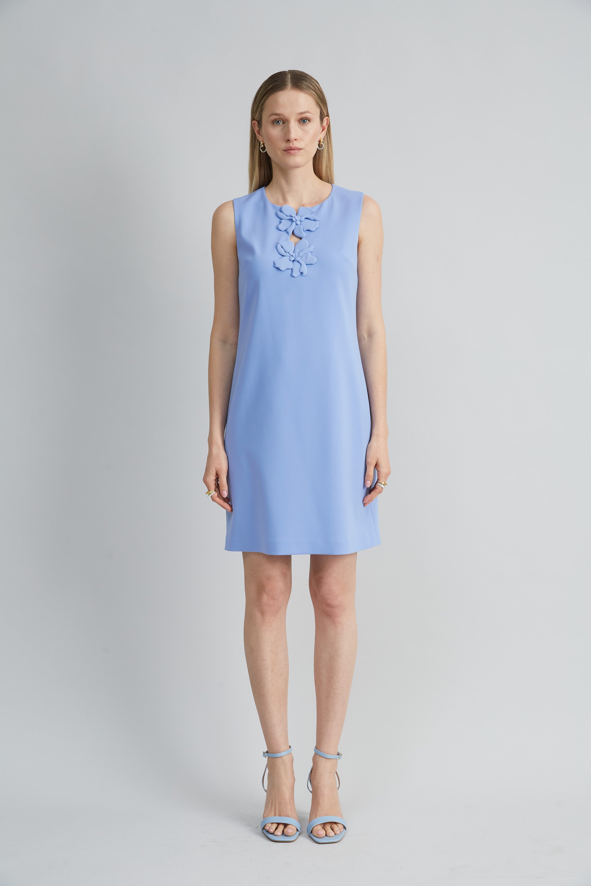 Flower Shift Dress