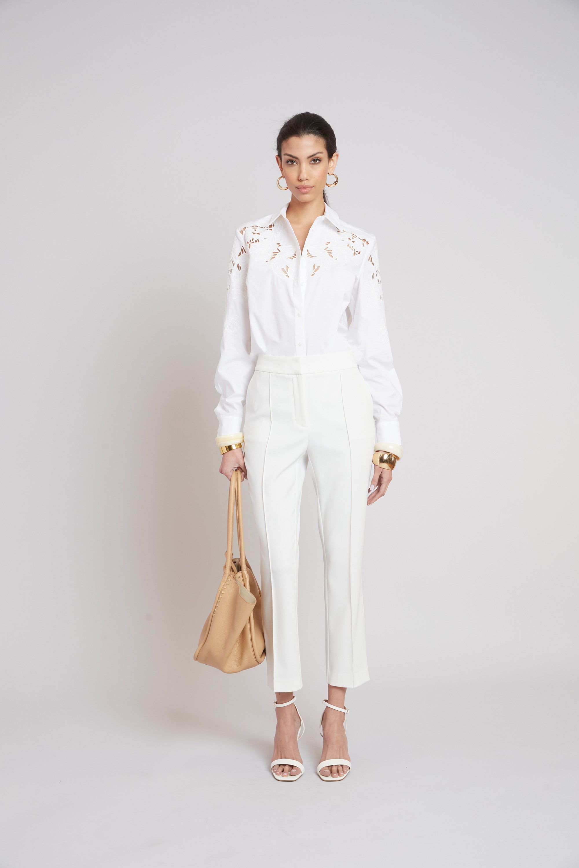 Openwork Cotton Shirt
